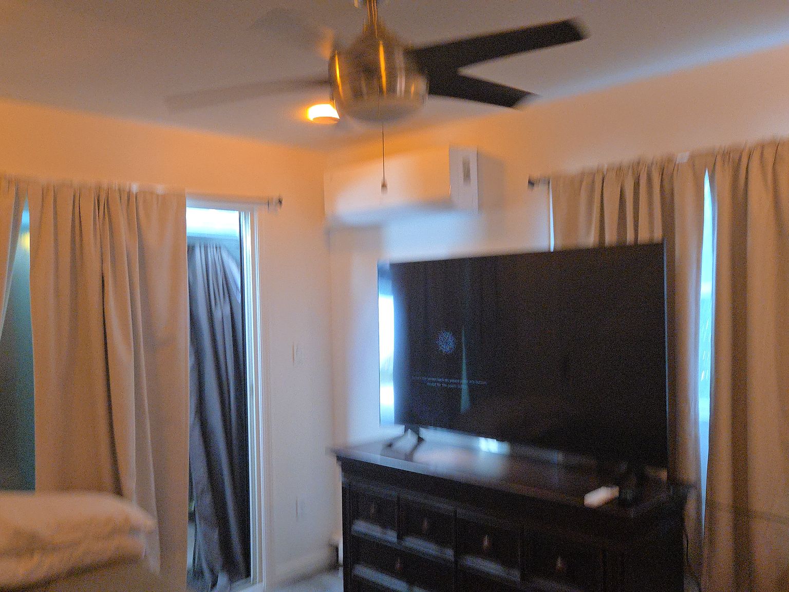 Actual photograph of the Garden Studio living area
