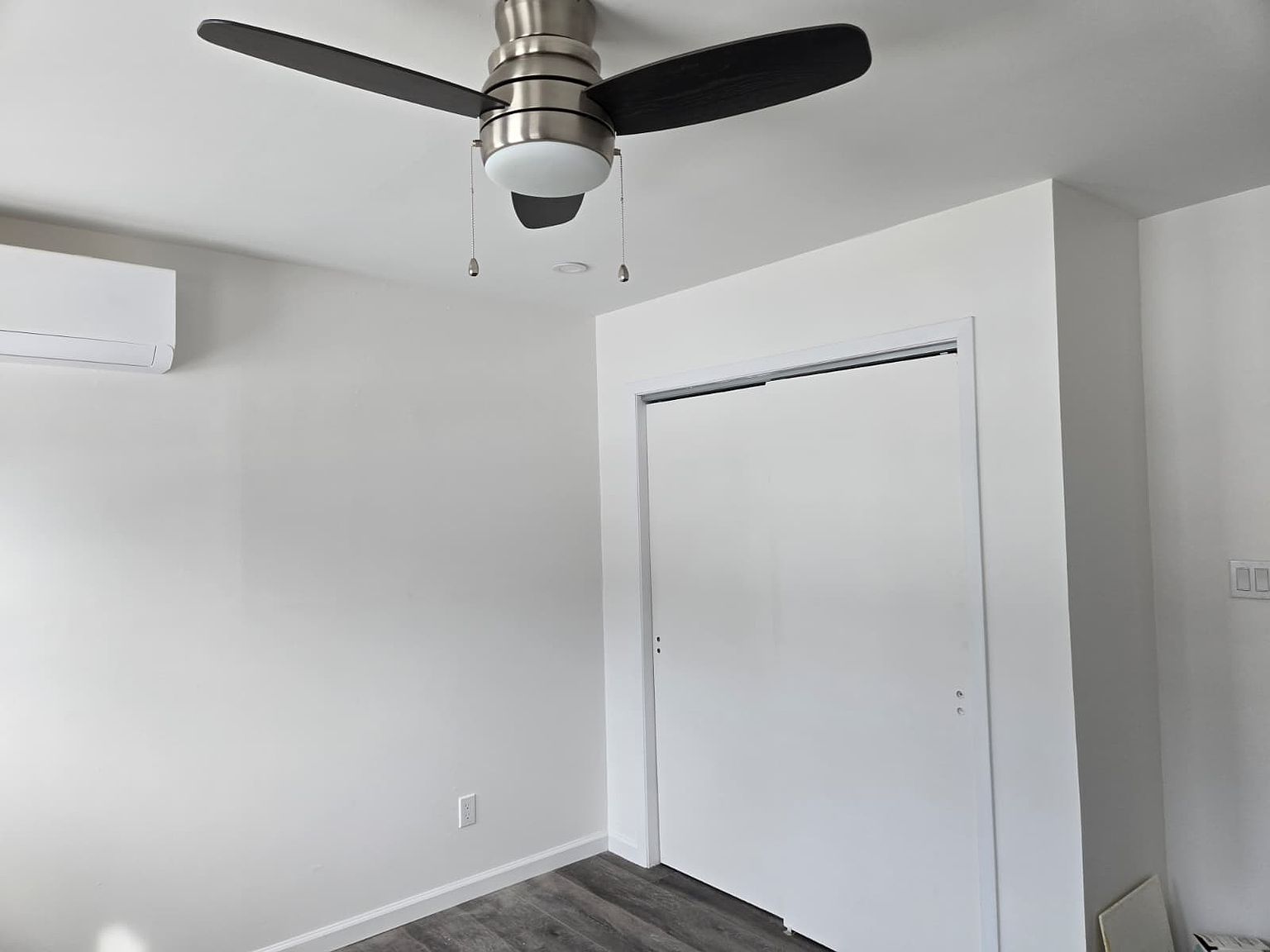 Bedroom with mini-split